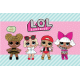 LOL88A4 Vafa LOL SURPRISE DOLLS 30X20CM